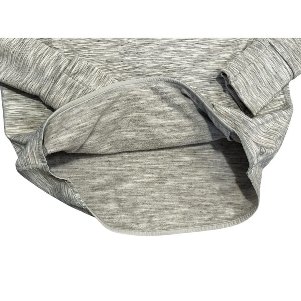 GapFit Women’s Orbital Fleece Hoodie Gray Matter Fitted Hoodie Size Medium​​​​​ - Picture 9 of 12